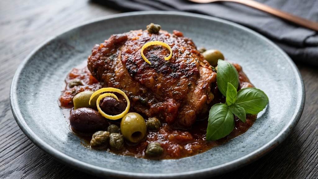 How to Make Chicken Puttanesca