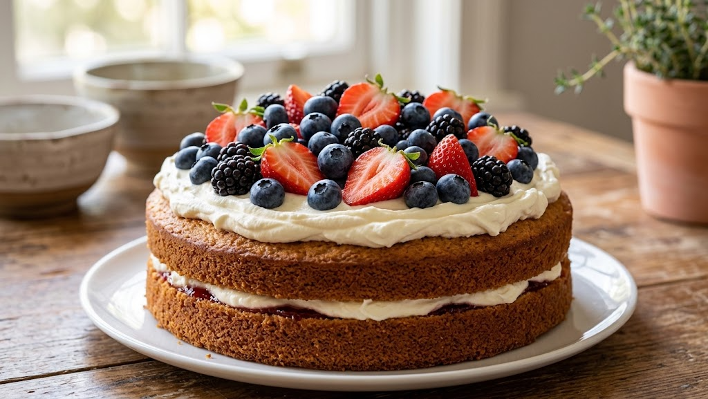 Delia Smith Victoria Sponge All In One​ RecipeRecipe​