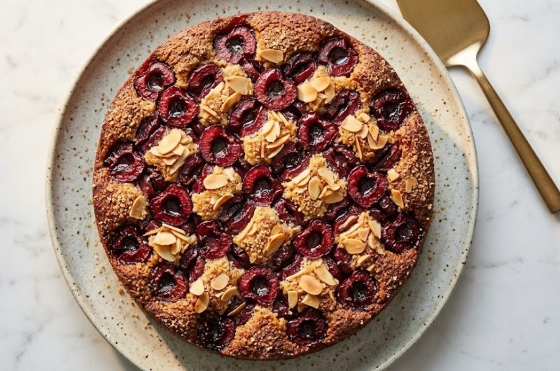 Classic British Cherry Cake (Delia-Inspired)