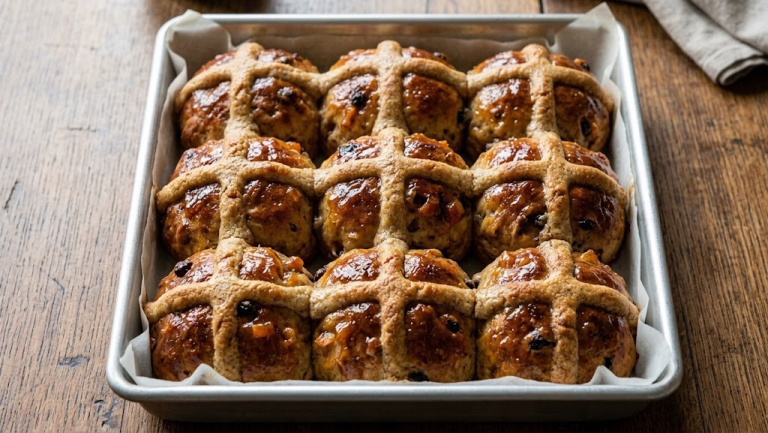 Delia Smith Hot Cross Buns Recipe​
