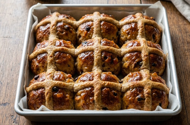 Delia Smith Hot Cross Buns Recipe