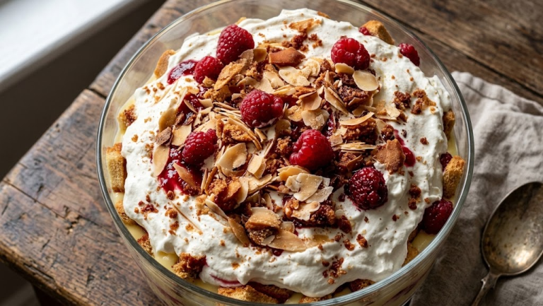 Delia Smith Traditional Raspberry Trifle Recipe
