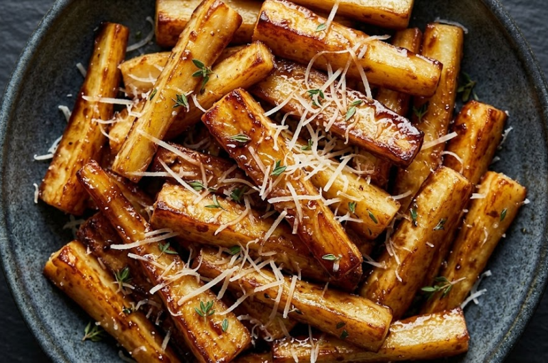 Delia-Style Parmesan Parsnips