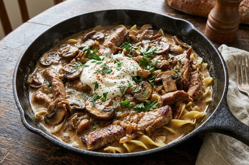 Delia Smith Pork Stroganoff Recipe