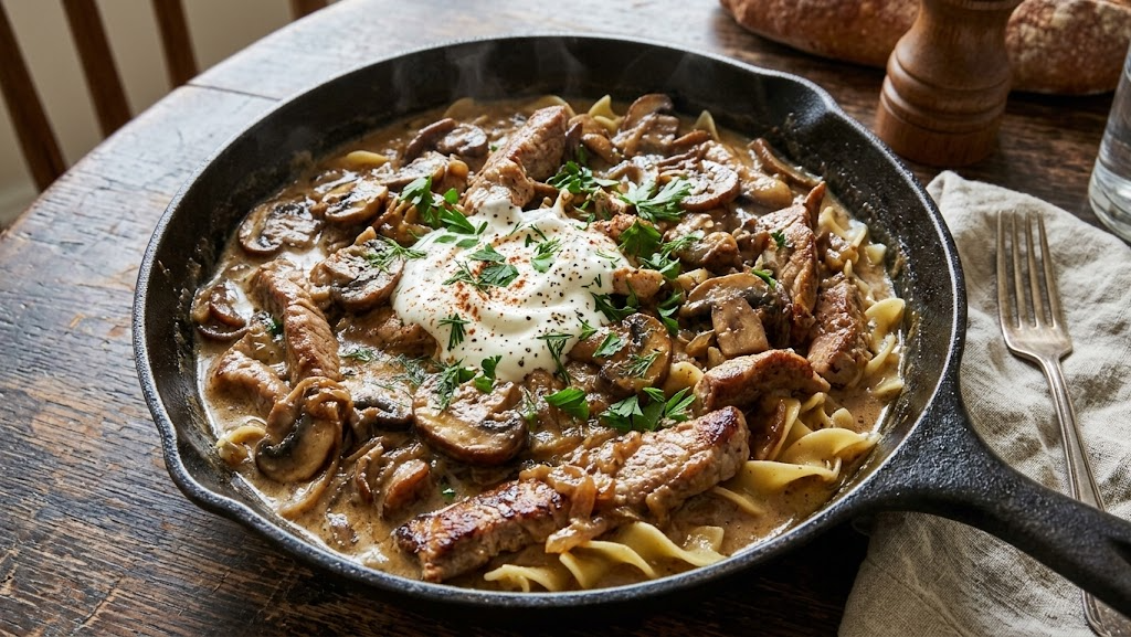 Delia Smith Pork Stroganoff Recipe