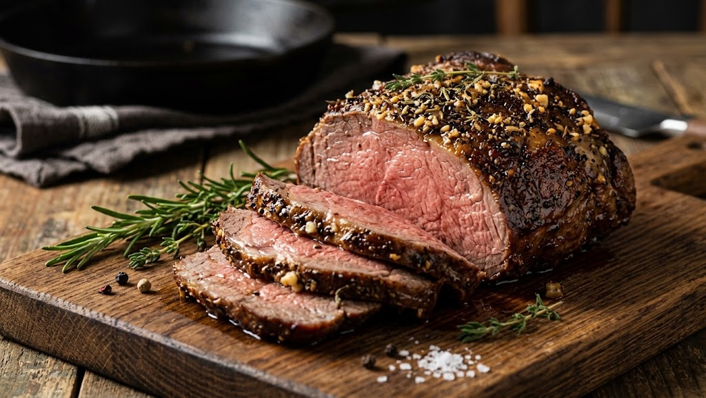 Delia Smith Roast Lamb with Garlic and Rosemary Recipe